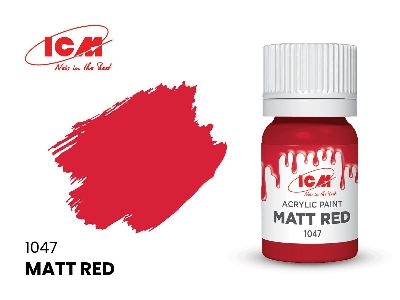 1047 Matt Red - image 1