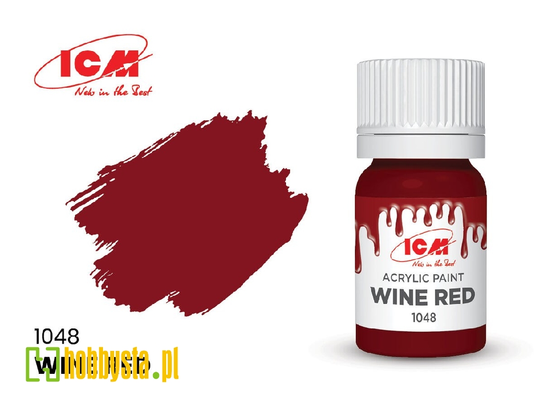 1048 Wine Red - image 1