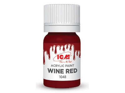 1048 Wine Red - image 2