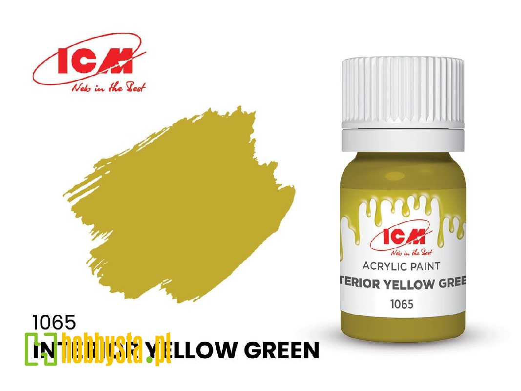 1065 Interior Yellow Green - image 1