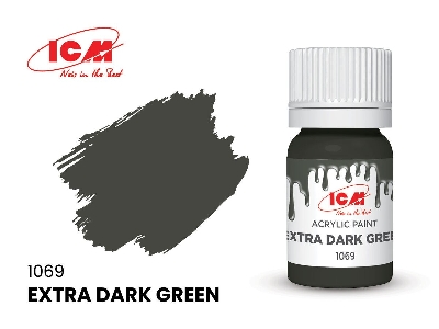 1069 Extra Dark Green - image 1