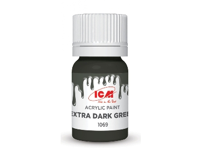 1069 Extra Dark Green - image 2