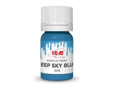 1076 Deep Sky Blue - image 2