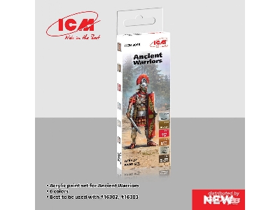 3068 Acrylic Paint Set For Ancient Warriors - image 1