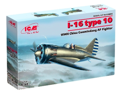 I-16 Type 10, Wwii China Guomindang Af Fighter - image 1