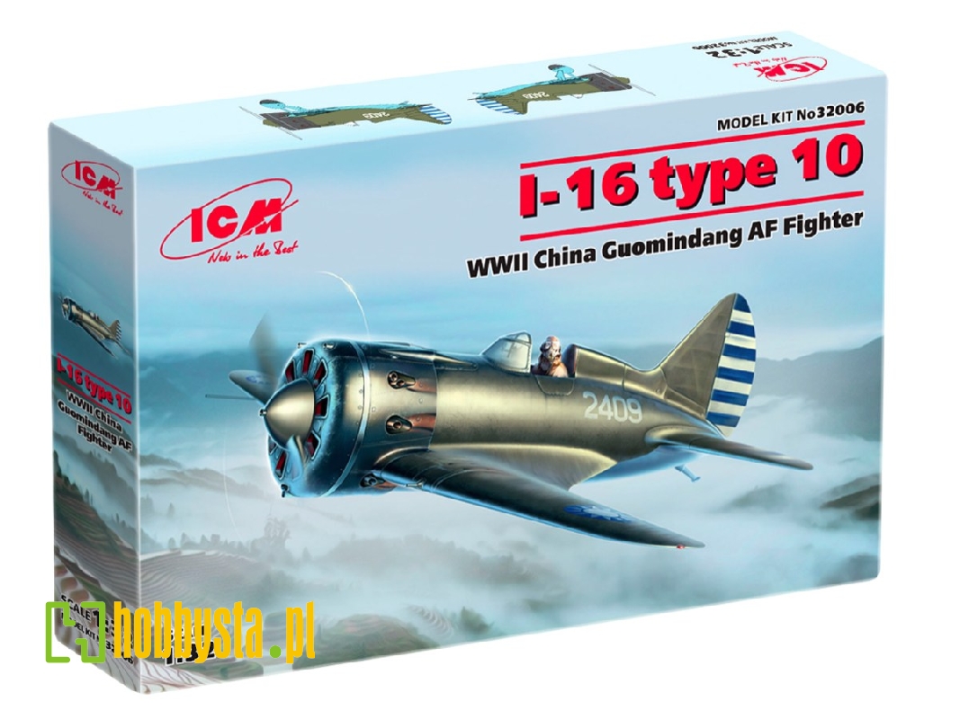 I-16 Type 10, Wwii China Guomindang Af Fighter - image 1
