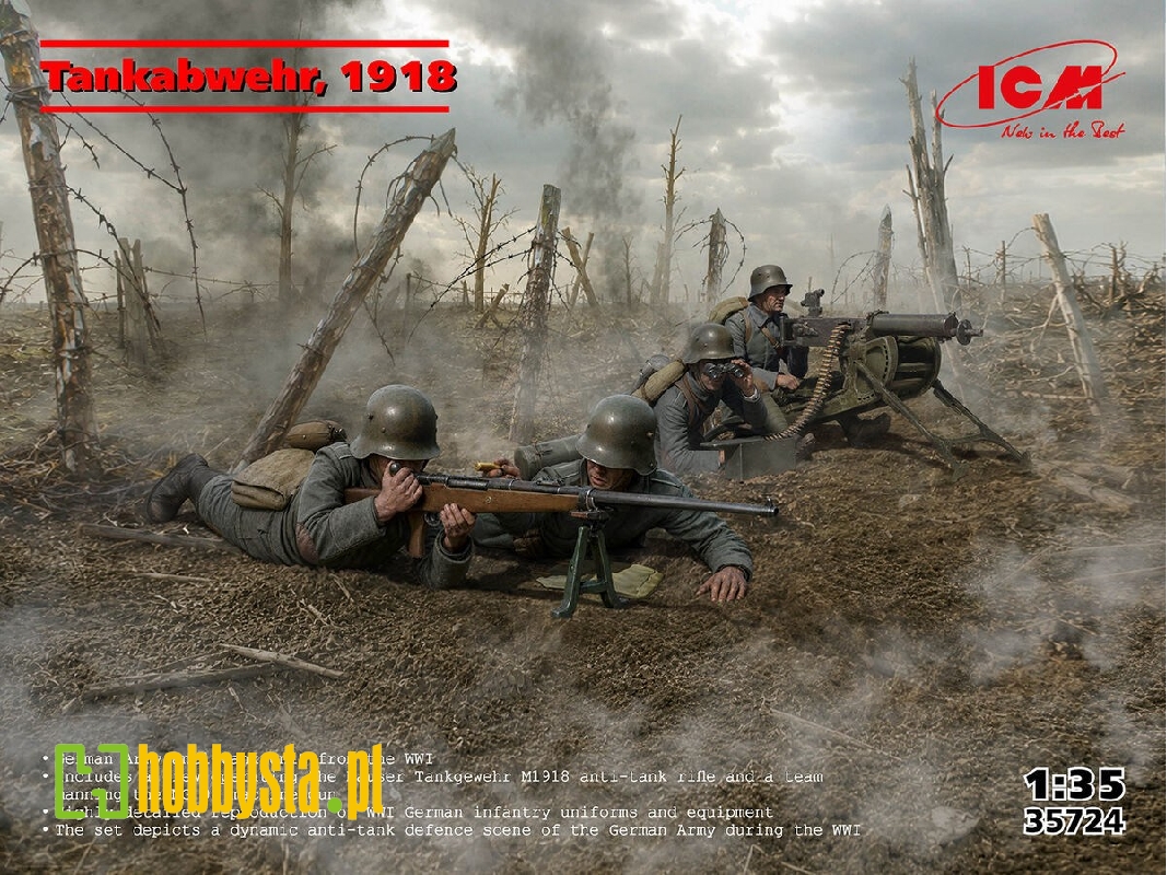 Tankabwehr 1918 (4 Figures) - image 1