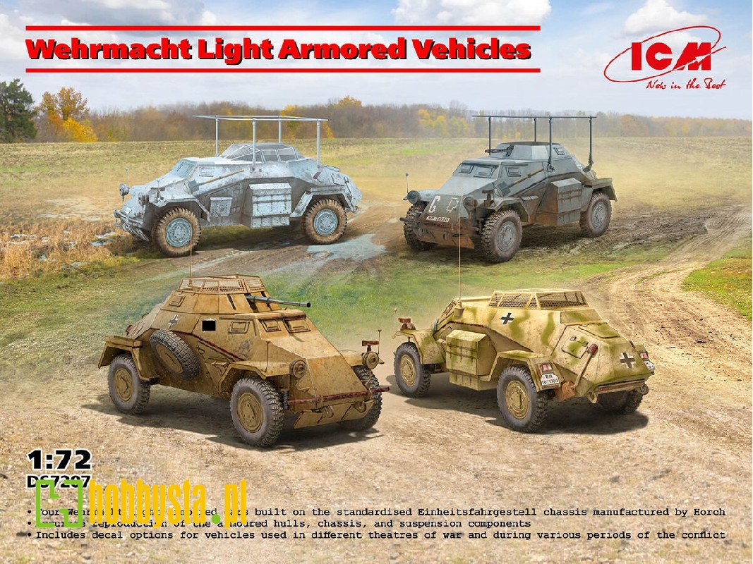 Wehrmacht Light Armored Vehicles (Sd.Kfz.222 / Sd.Kfz.223 / Sd.Kfz.260 And Sd.Kfz.261) - image 1