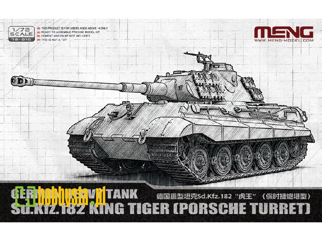 German Heavy Tank Sd.Kfz.182 King Tiger (Porsche Turret) - image 1