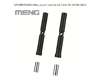 Bmw M 1000 Rr - Movable Metal Front Fork Set (For Meng Mt-009 And Mt-009s Kits) - image 1