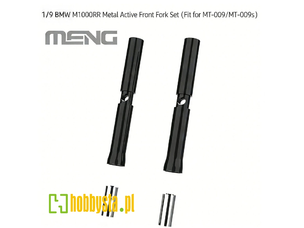Bmw M 1000 Rr - Movable Metal Front Fork Set (For Meng Mt-009 And Mt-009s Kits) - image 1