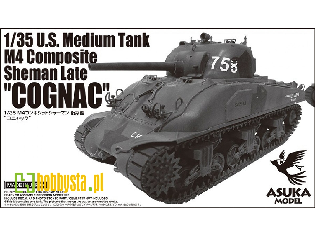 Us Medium Tank M4 Composite Sherman Late "cognac" - image 1