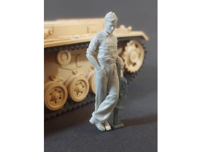 German Tank Mechanic At Work No. 1 - image 1