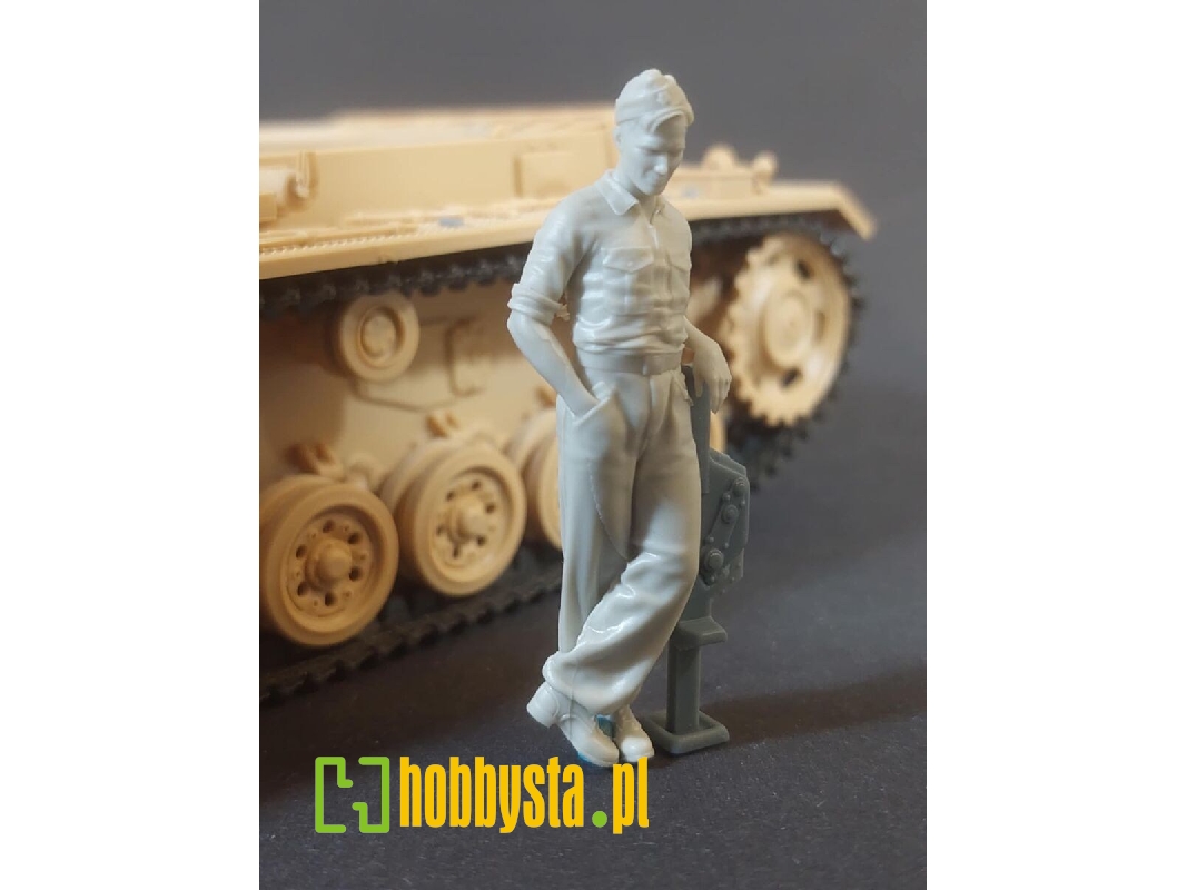 German Tank Mechanic At Work No. 1 - image 1