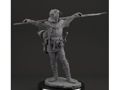 Foot Soldier At Rest (Mid 15th Century) - image 3