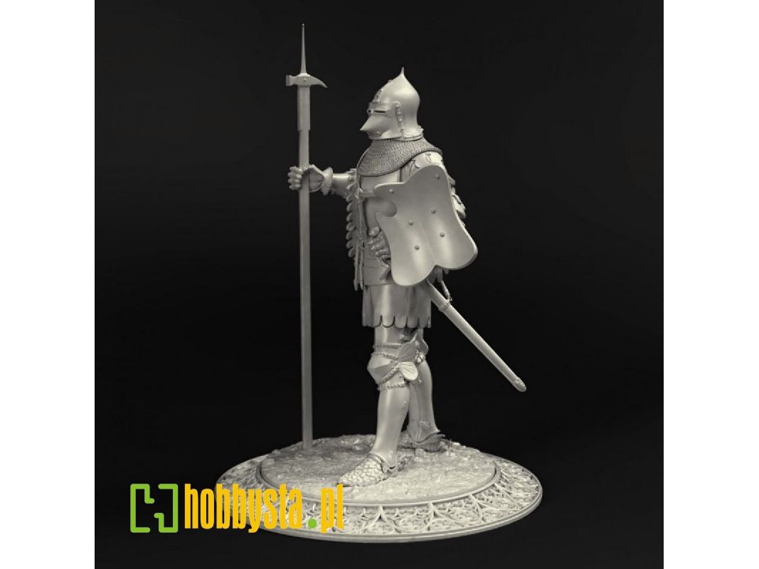 North European Knight With "klappvisor" Bascinet - End Of The 14th Century - image 1