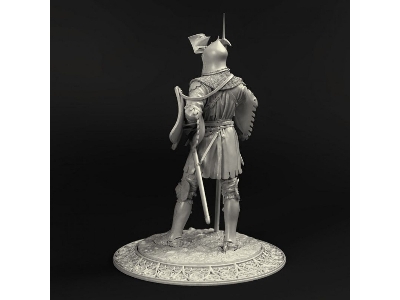 North European Knight With "klappvisor" Bascinet - End Of The 14th Century - image 9
