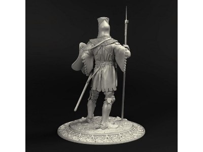 North European Knight With "klappvisor" Bascinet - End Of The 14th Century - image 11