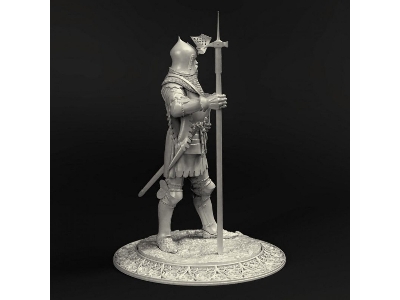 North European Knight With "klappvisor" Bascinet - End Of The 14th Century - image 12