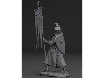 Standard Bearer Of The Oriflamme Banner (Mid 13-th Century) - image 4