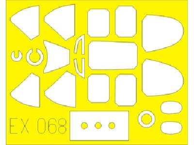  P-51A 1/48 - Accurate Miniatures - masks - image 1