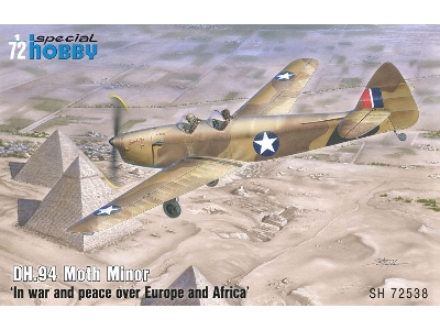 De Havilland Dh.94 Minor - In War And Peace Over Europe And Africa - image 1