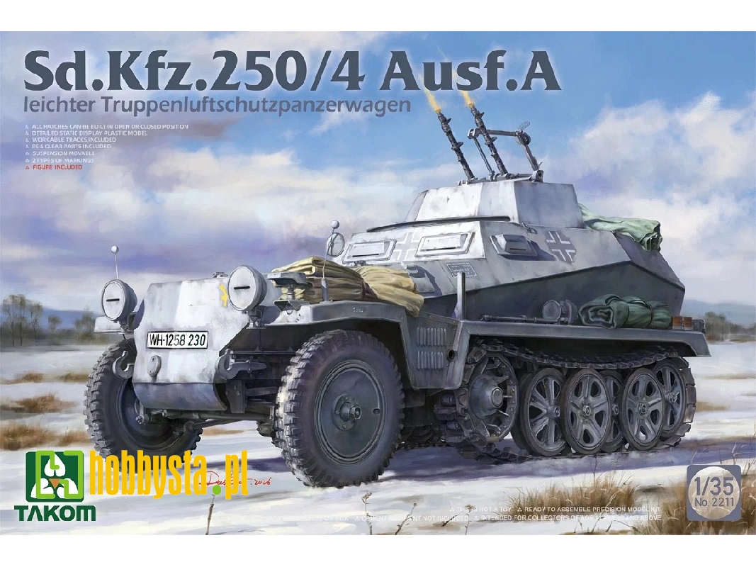 Sd.Kfz. 250/4 Ausf.A leichter Truppenluftschutzpanzerwagen - image 1