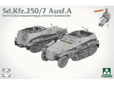 Sd.Kfz. 250/7 Ausf.A leichter Schützenpanzerwagen schwerer Granatwerfer - image 2