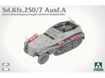 Sd.Kfz. 250/7 Ausf.A leichter Schützenpanzerwagen schwerer Granatwerfer - image 3