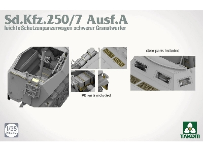 Sd.Kfz. 250/7 Ausf.A leichter Schützenpanzerwagen schwerer Granatwerfer - image 4