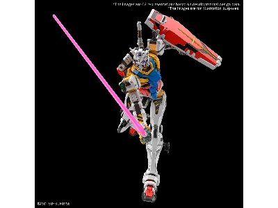 Rx-78-02 White Gundam Mk.69 (Hggq) - image 3