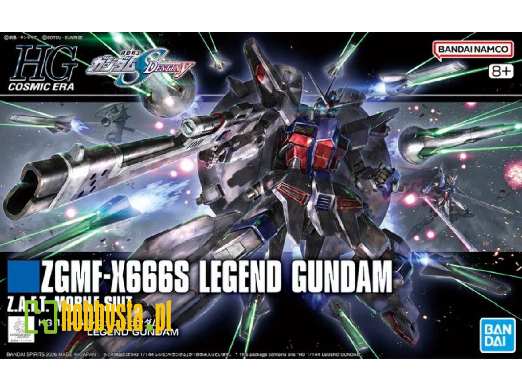 Zgmf-x666s Legend Gundam - image 1
