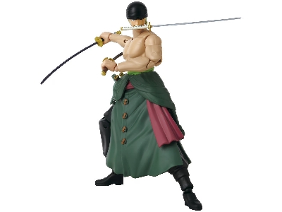 Anime Heroes One Piece Roronoa Zoro (Three Sword Style) - image 5