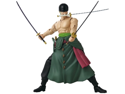 Anime Heroes One Piece Roronoa Zoro (Three Sword Style) - image 6