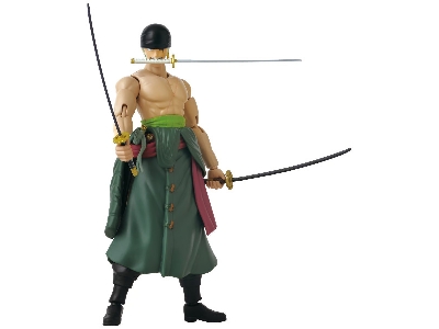 Anime Heroes One Piece Roronoa Zoro (Three Sword Style) - image 7