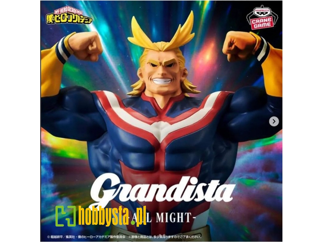 Banpresto My Hero Academia Grandista - All Might - image 1