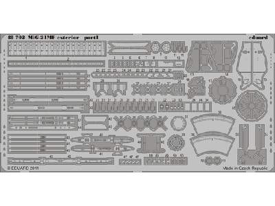 MiG-21MF exterior 1/48 - Eduard - image 1