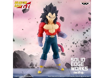 Dragon Ball Gt Solid Edge Works Super Saiyan 4 Vegeta - image 1
