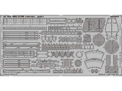 MiG-21MF exterior 1/48 - Eduard - image 2