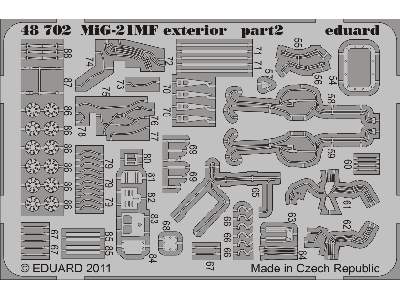 MiG-21MF exterior 1/48 - Eduard - image 3