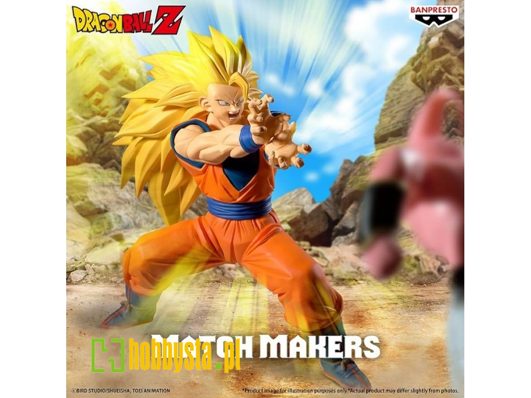 Banpresto Dragon Ball Z Match Makers - Super Saiyan 3 Son Goku (Vs Majin Buu / Pure) - image 1
