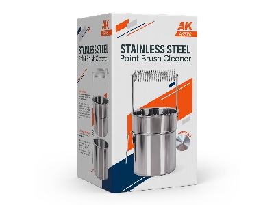 Stainless Steel Paint Brush Cleaner - image 1