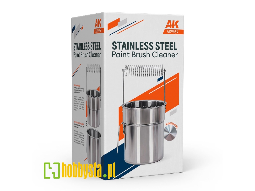 Stainless Steel Paint Brush Cleaner - image 1