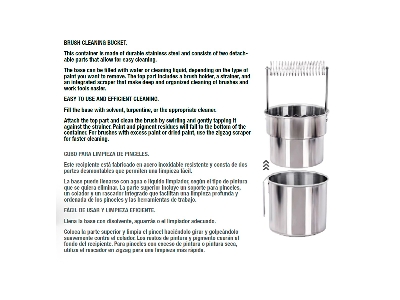 Stainless Steel Paint Brush Cleaner - image 3