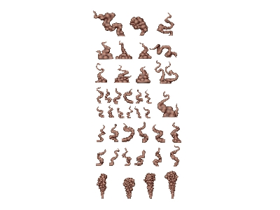 Smoke Fx (3d-printed / 40 Pcs) - image 2