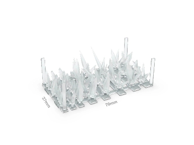 Sharp Crystals (3d-printed / 35 Pcs) - image 1