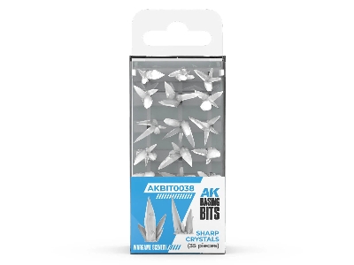 Sharp Crystals (3d-printed / 35 Pcs) - image 2
