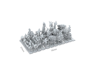 Coral And Seaweed (3d-printed / 18 Pcs) - image 2