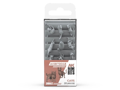 Cats (12 Pcs / 3d-printed) - image 1
