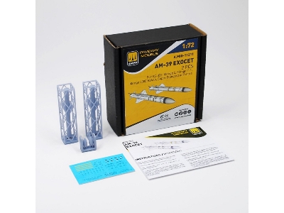 Am-39 Exocet (2 Pcs / 3d-printed) - image 2